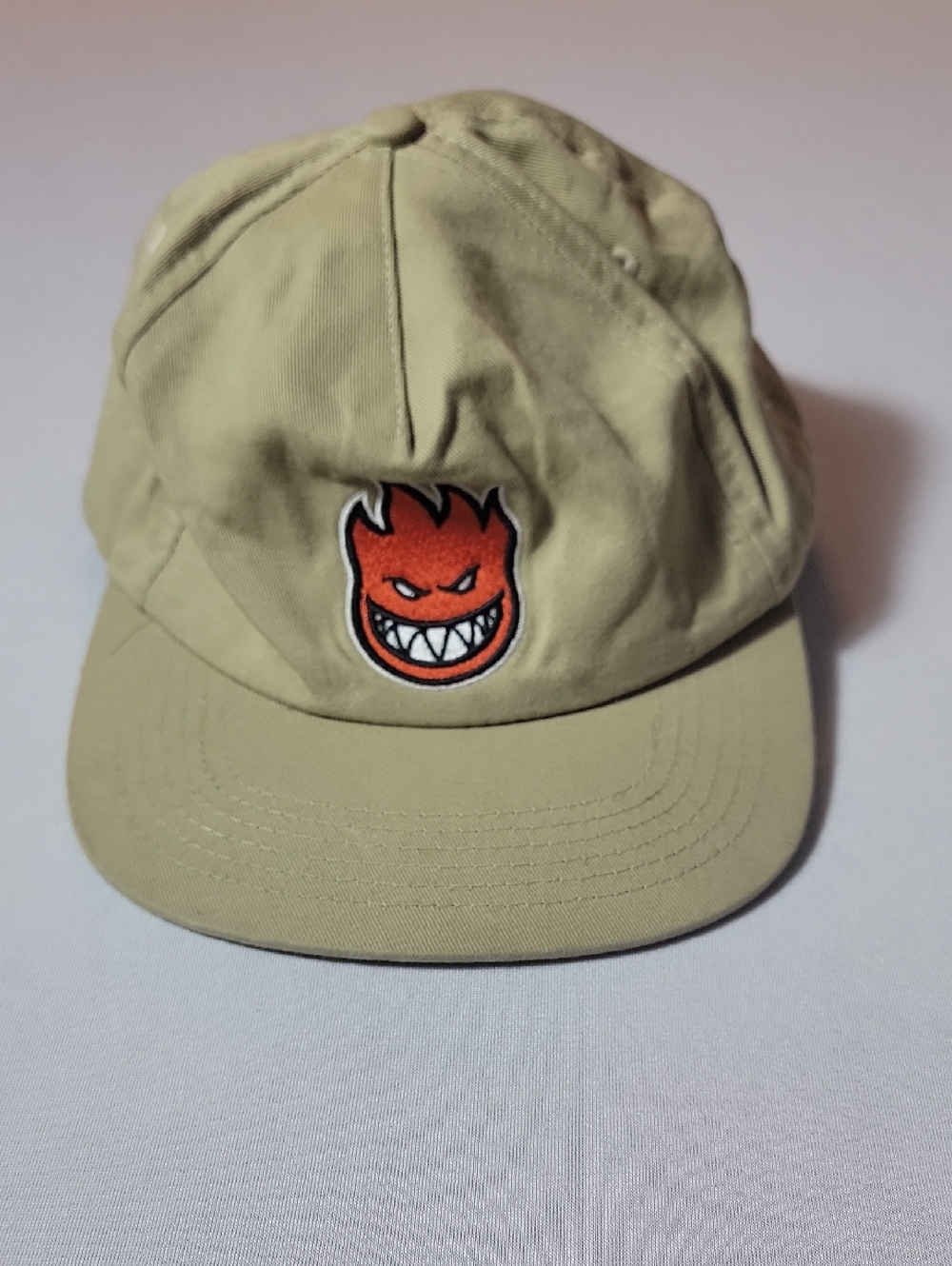 Boys Beige Spitfire Baseball Cap